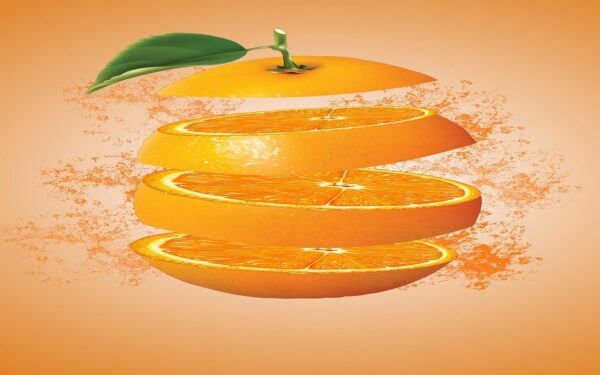 Té de hojas de naranja